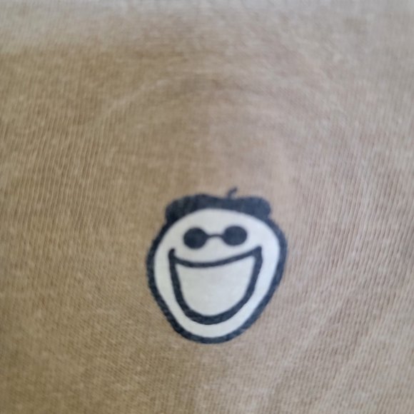 Life is Good Happy Hour Campfire Dog Smiley Jake Hot Drink SS M - Picture 10 of 10